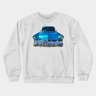 1955 Ford Customline 2 Door Hardtop Crewneck Sweatshirt